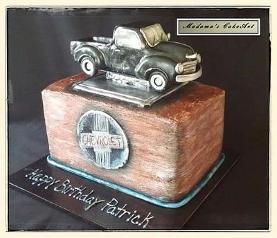 1949 Chevy Pickup - Cake by Madama's Cake Art