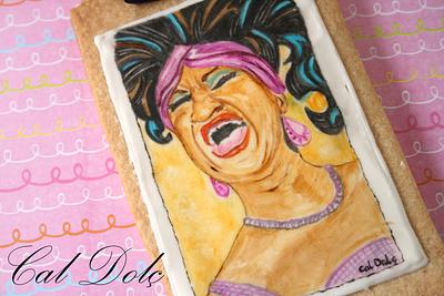 Celia Cruz. The Queen of salsa!! - Cake by Marta - Cal Dolç
