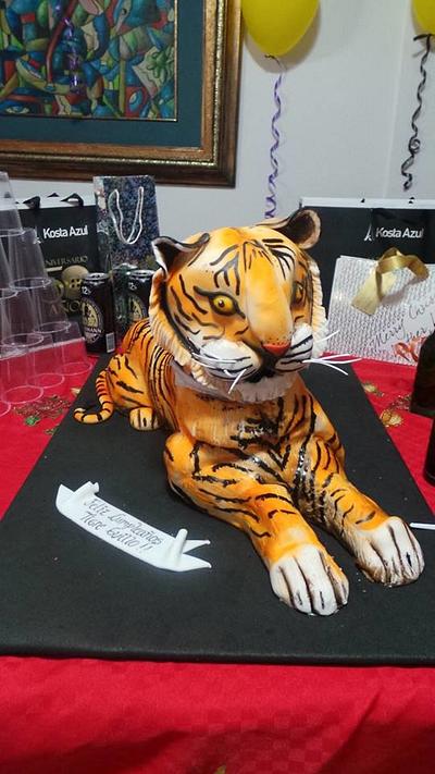 The tiger!!! - Cake by Beula Cakes