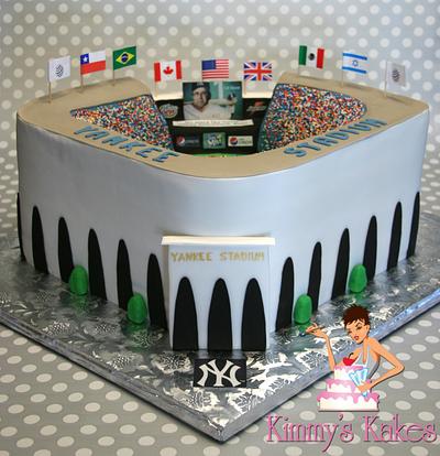 Yankee Stadium - Cake by Kimmy's Kakes