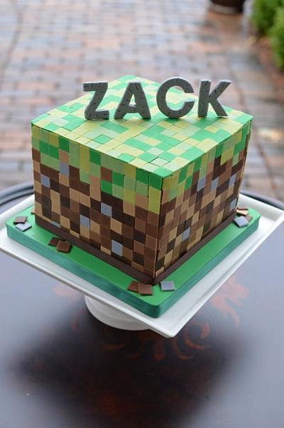 Minecraft Cake - Cake by Elisabeth Palatiello