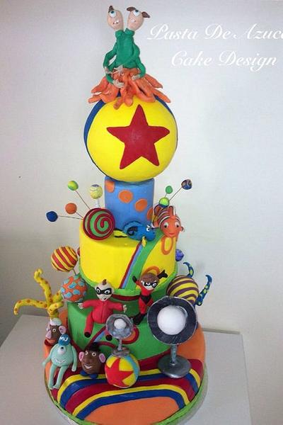 Torta Pixar - Cake by Surelis Vazquez Vicet