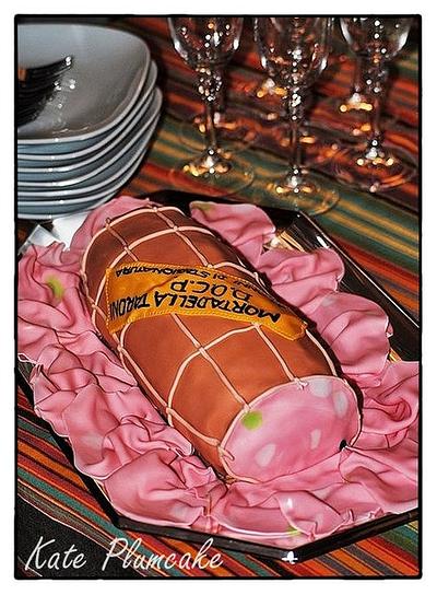 Mortadella cake - Cake by Kate Plumcake