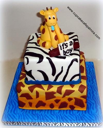 Baby Shower Animal Print - Cake by Cupcake Cafe Palmira
