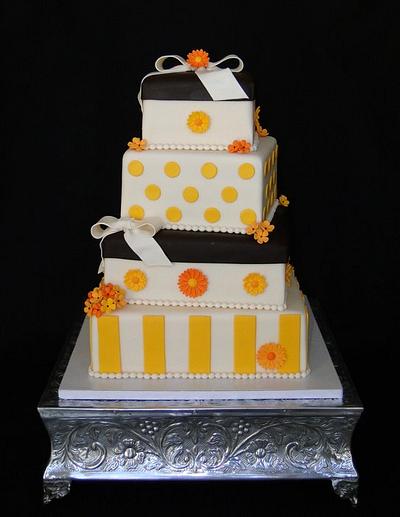 Giftbox Wedding - Cake by Elisa Colon