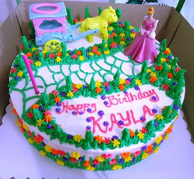 A Princess and Her Carriage Cake - Cake by Venelyn G. Bagasol