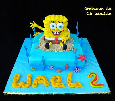 Sponge Bob - Cake by Gâteaux de Chrisouille