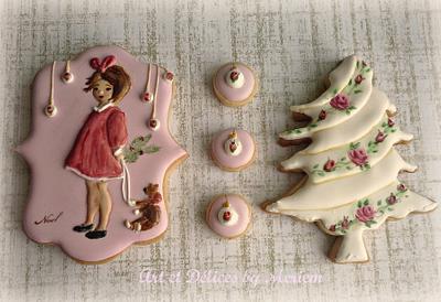 Vintage Christmas cookies - Cake by artetdelicesbym