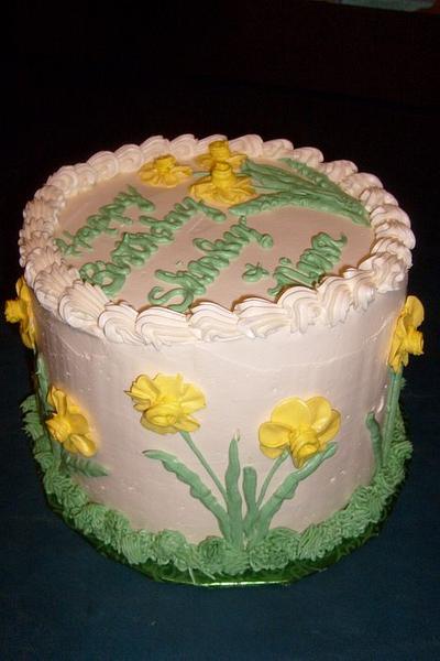 Happy Birthday, Shirley and Nina - Cake by Pamela