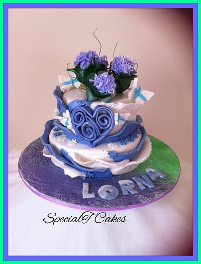 Lorna's Birthday Cake - Cake by  SpecialT Cakes - Tracie Callum 