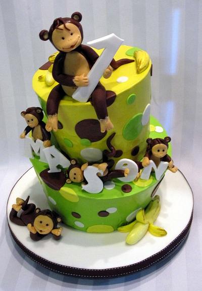Monkey around - Cake by Olga