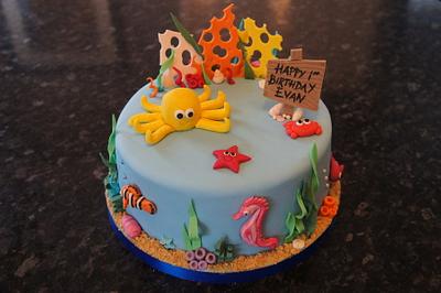 Under the Sea - Cake by VictoriousOccasions