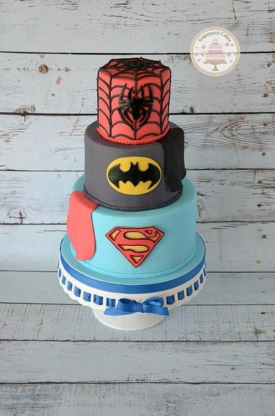 Super super superhero - Cake by Sugarpatch Cakes