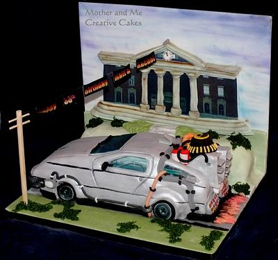 Delorean - Cake by Mother and Me Creative Cakes