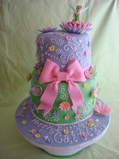 Tinkerbell Cake - Cake by Nessa Dixon