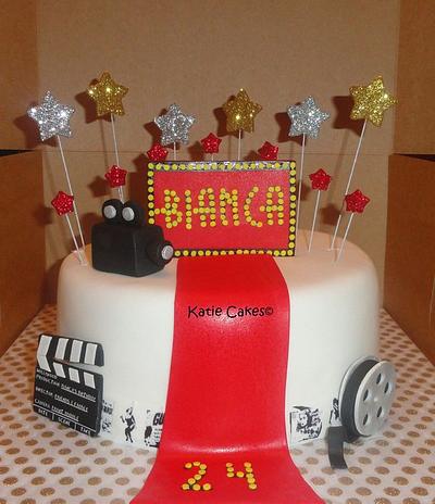 Hollywood Birthday - Cake by Katie Cortes