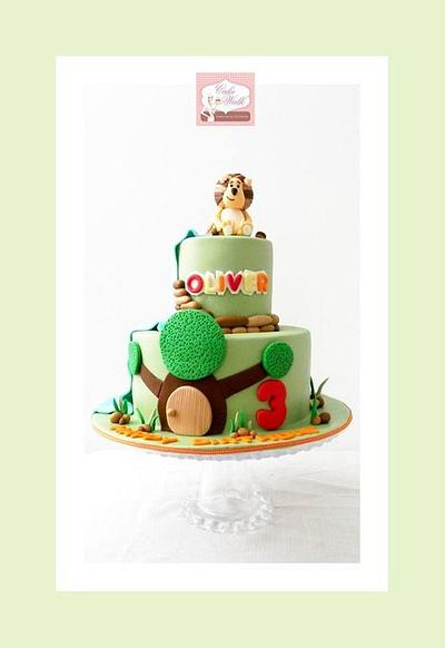 RaaRaa the Noisy Lion theme cake - Cake by Cakewalkuae