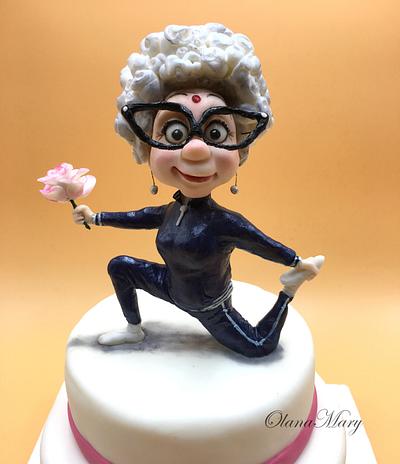 La donna Pilates - Cake by Olana Mary