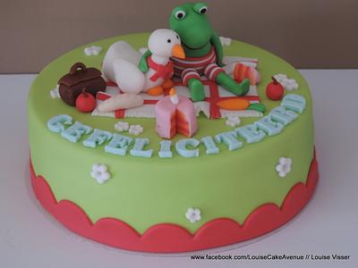 Frog (kikker) - Cake by Louise