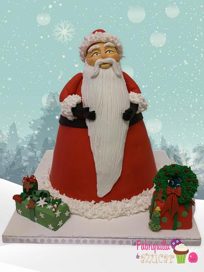 SANTA CLAUS IS COMING TO TOWN! - Cake by Fabriquilla de Azucar