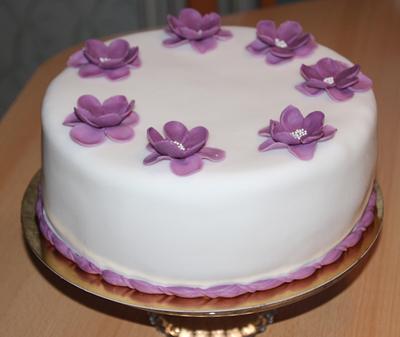 flowers cake - Cake by Jiřina Matějková