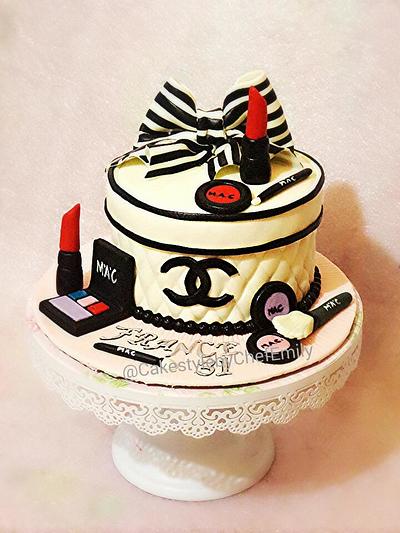 Chanel and make up cake - Cake by Cakestyle by Emily