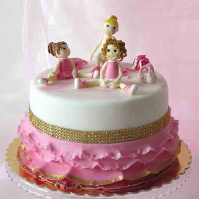 Little ballerinas - Cake by Eva Kralova