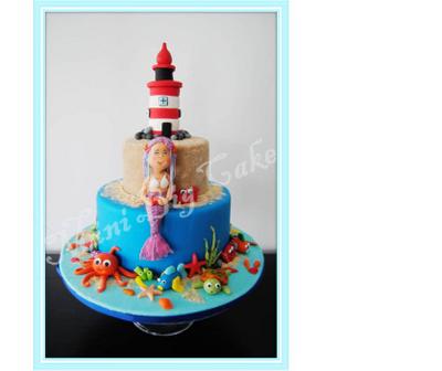 Sea Cake  - Cake by Minibigcake