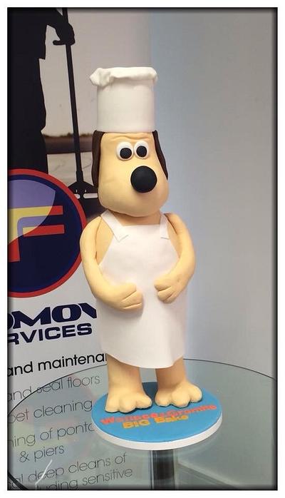 2ft standing Gromit!  - Cake by inspiratacakes