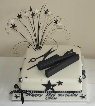 Hairdresser Cake - Cake by The Evanswood Cakery
