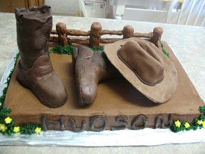 cowboy cake - Cake by cher45