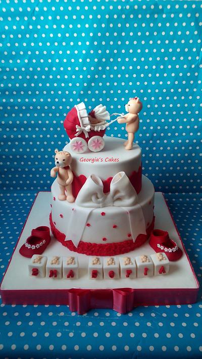 Baptism cake - Cake by Georgia´s Cakes 