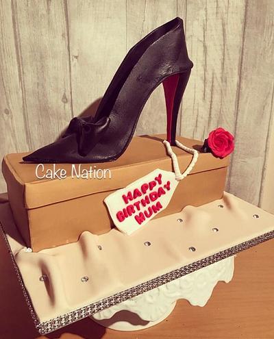 Louboutin High Heel Shoe Cake  - Cake by Cake Nation