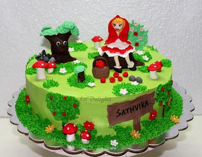 Red Riding Hood ! - Cake by Sangeetha