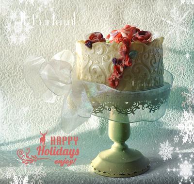 Merry xmas cake - Cake by Judith-JEtaarten