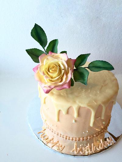 Peace rose  - Cake by Pretty Special Cakes