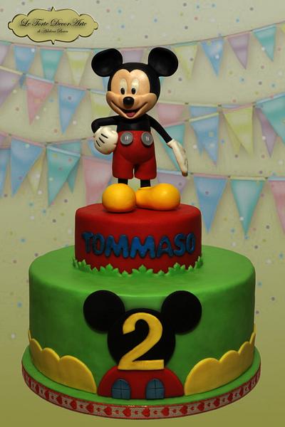 Mickey Mouse topper - Cake by Adelina Baicu Cake Artist
