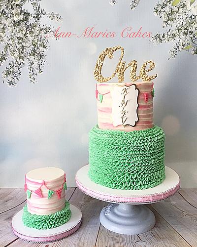 ONE birthday - Cake by Ann-Marie Youngblood