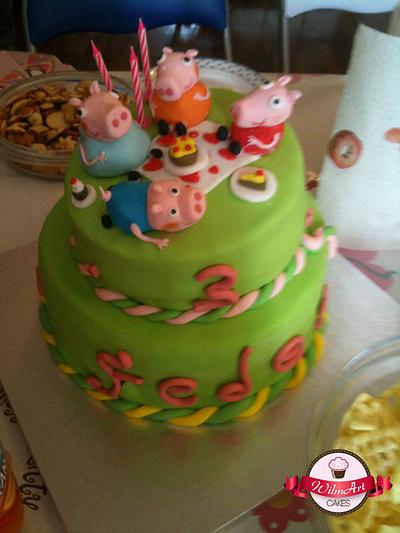 Peppa Pig Cake! - Cake by Wilma