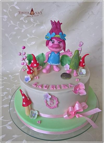 Cute Poppy trolls - Cake by Tortolandia