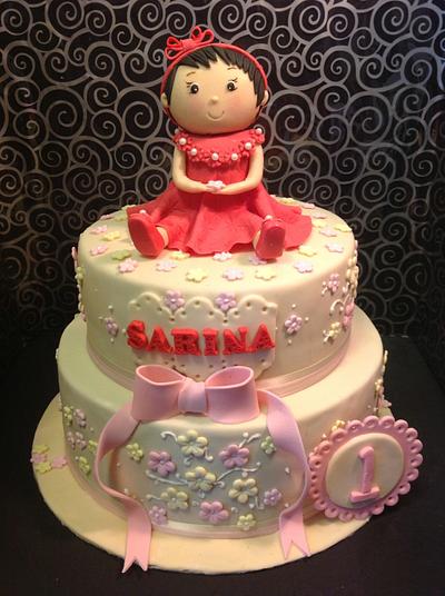 My second dolly cake - Cake by Sprinkles Cakery - Cakes By Ashifa Saleem