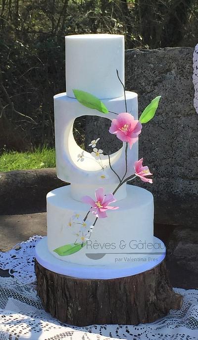 Spring Wedding cake - Cake by Rêves et Gâteaux