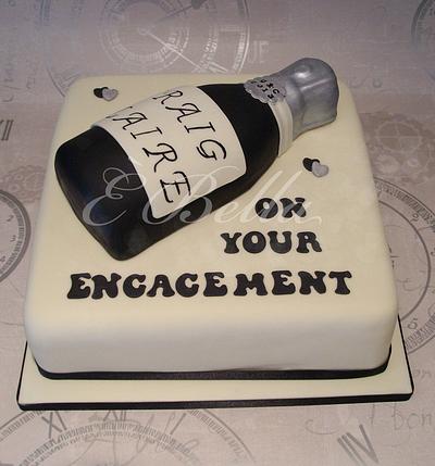 Engagement Cake - Cake by EBella