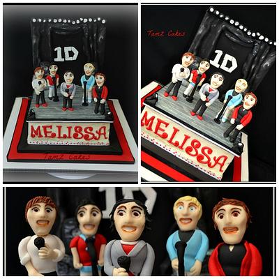 One Direction Cake - Cake by Tammy