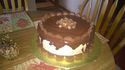 Reese cup cake - Cake by maryk1205