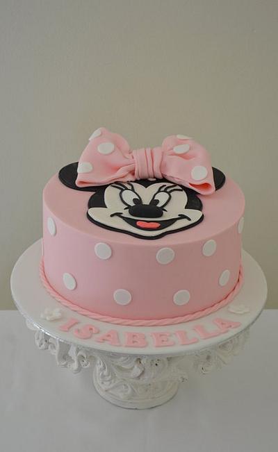 Minnie Mouse cake - Cake by Sue Ghabach
