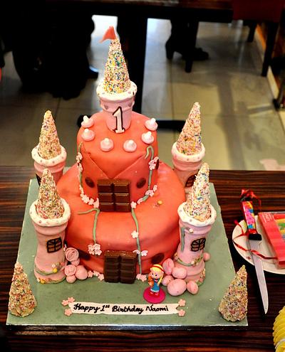 Princess Castle cake - Cake by Sreeja -The Cake Addict