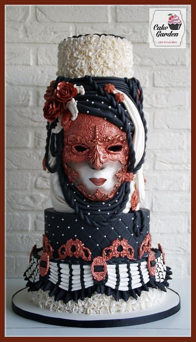 Weddingcake The Venetian Bride - Cake by Cake Garden 