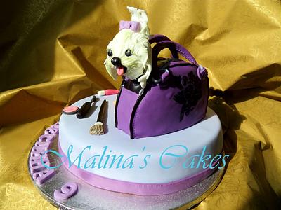 Cake for a little lady - Cake by MalinasCakes