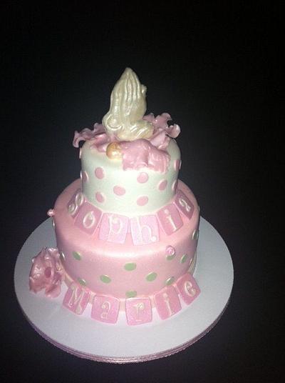 Gift from God Baby Shower Cake - Cake by Teresa
